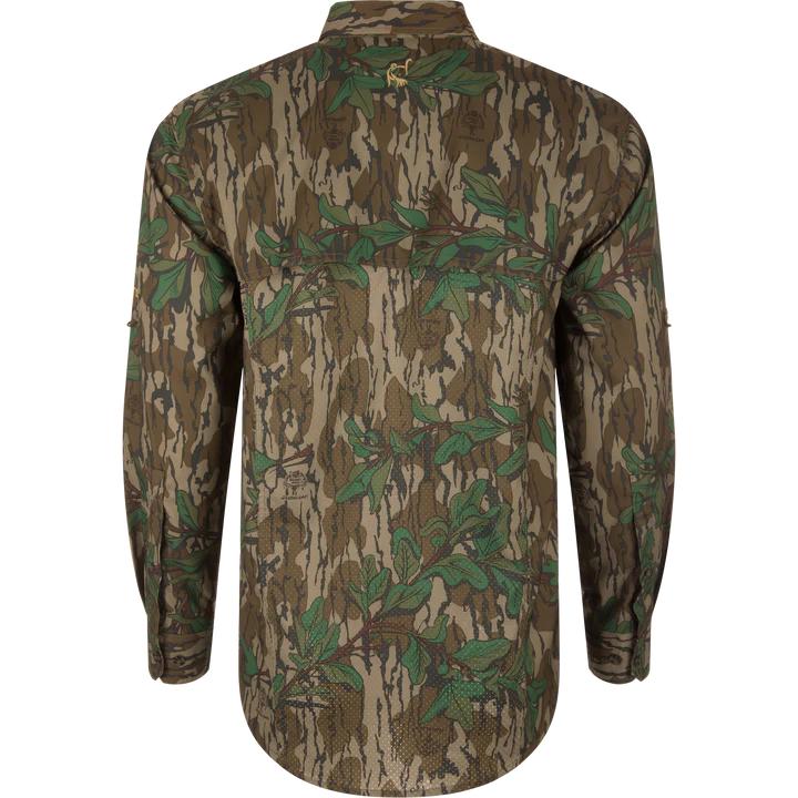 Ol' Tom L/S Camo Youth Wingshooter Trey Shirt-Men's Clothing-Kevin's Fine Outdoor Gear & Apparel