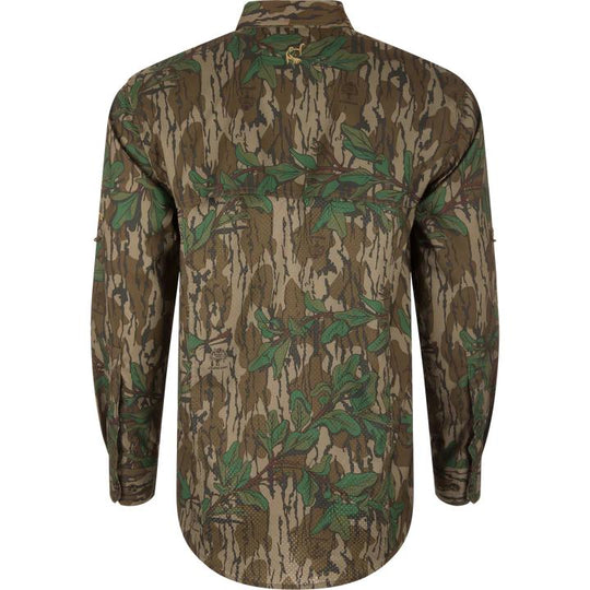 Ol' Tom L/S Camo Youth Wingshooter Trey Shirt-Men's Clothing-Kevin's Fine Outdoor Gear & Apparel