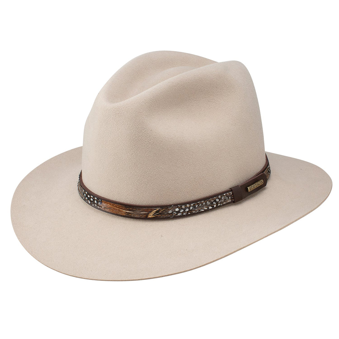 Stetson Jackson Wool Crushable Hat-Men's Accessories-Silverbelly-S-Kevin's Fine Outdoor Gear & Apparel