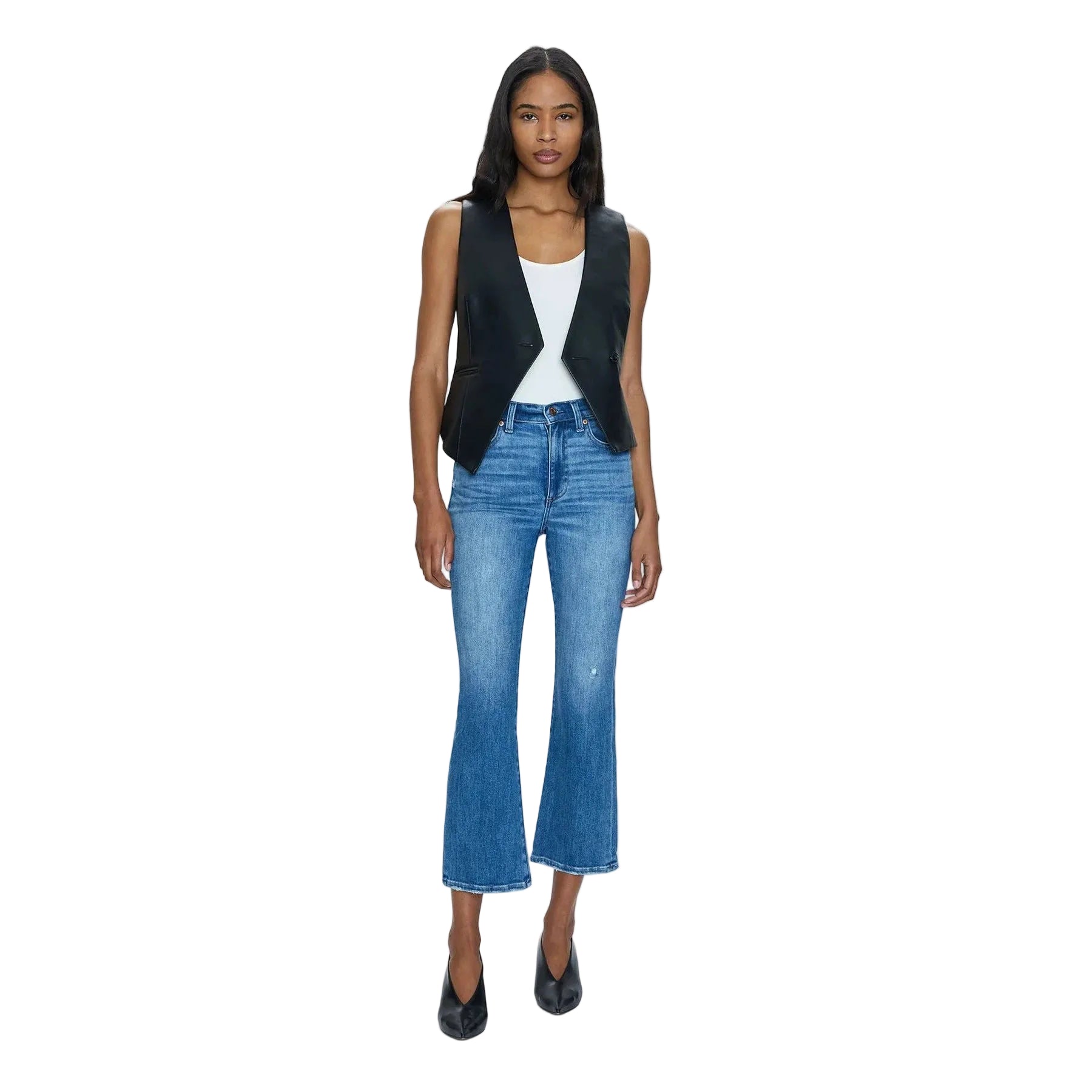  jeans トップス Pistola Women's Lennon High Rise Crop Boot Jeans – Kevin's Fine
