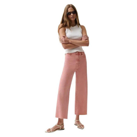 Pistola Women's Penny High Rise Wide Leg Pants-Women's Clothing-Coral Rose-24/00-Kevin's Fine Outdoor Gear & Apparel