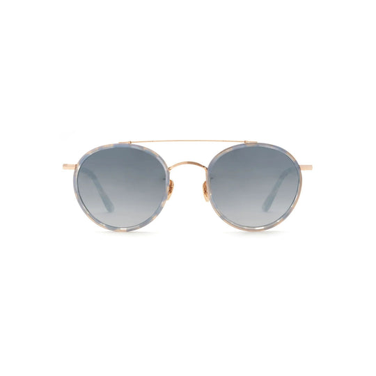 Krewe "Porter" Sunglasses-Sunglasses-18K Titanium + Opaline-Silver Gradient (M)-Kevin's Fine Outdoor Gear & Apparel