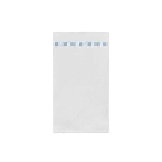 Vietri Papersoft Napkins Fringe Guest Towels (Pack Of 20)-Home/Giftware-Light Blue-Kevin's Fine Outdoor Gear & Apparel