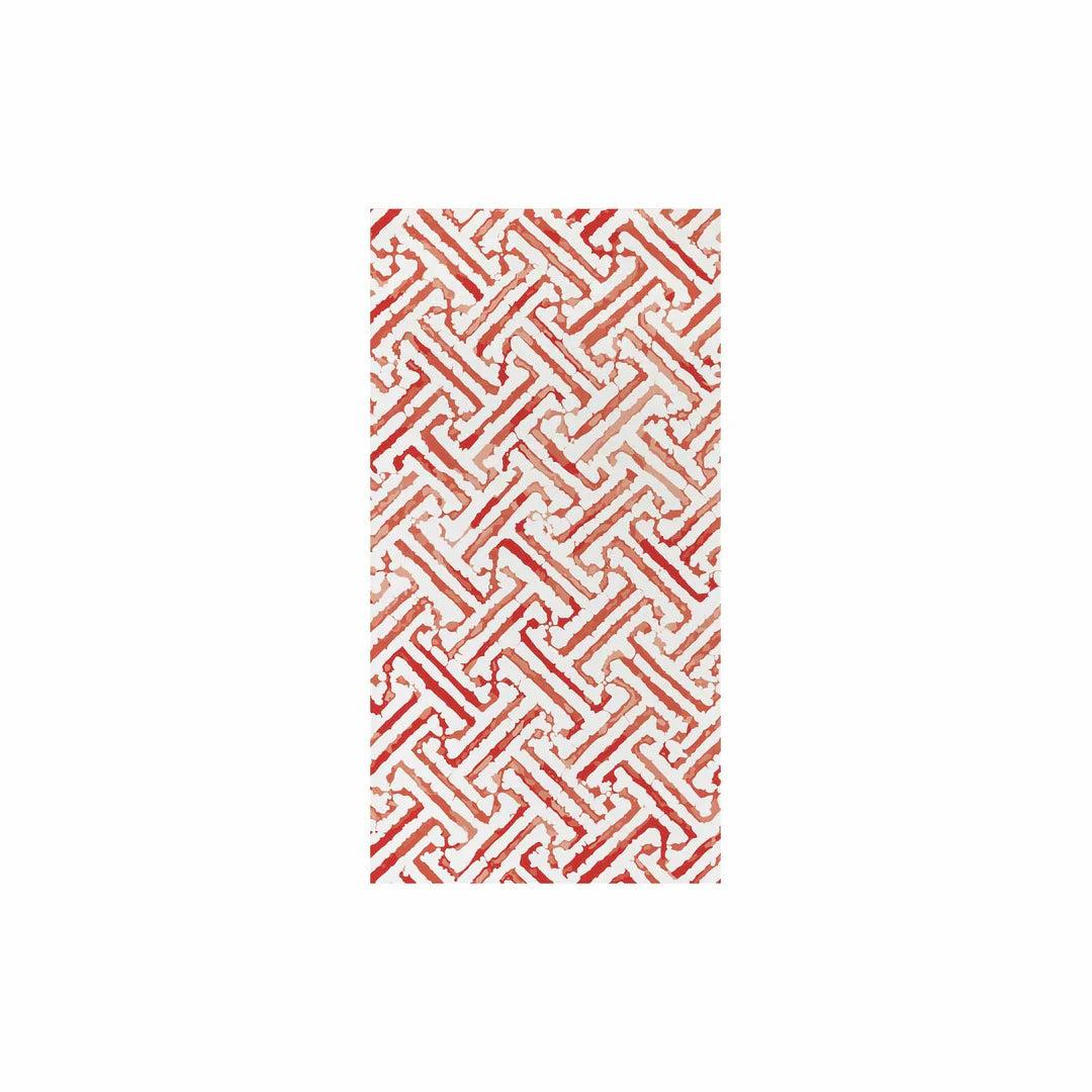 Vietri Papersoft Napkins Guest Towels (Pack Of 20)-Home/Giftware-Greek Key Red-Kevin's Fine Outdoor Gear & Apparel