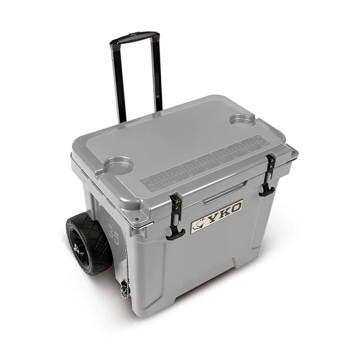 Yukon Outfitters Party Wagon 35 Wheeled Hard Cooler-Hunting/Outdoors-Grey-Kevin's Fine Outdoor Gear & Apparel