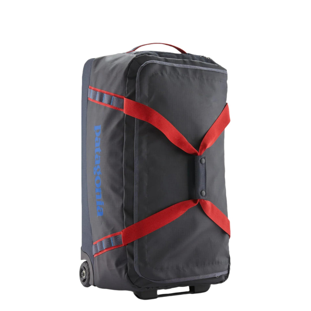Patagonia Black Hole Wheeled Duffel Bag 70L-Luggage-Smolder Blue w/ Amanita Red-Kevin's Fine Outdoor Gear & Apparel