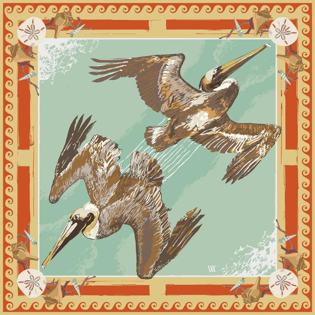 Tomato Tide Diver Double Sided Silk Scarf – Kevin's Fine Outdoor