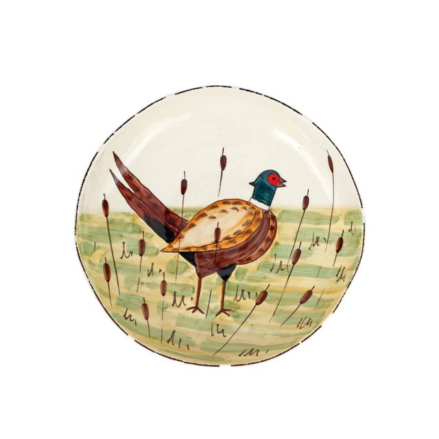 Vietri Wildlife Shallow Bowl-Home/Giftware-Kevin's Fine Outdoor Gear & Apparel