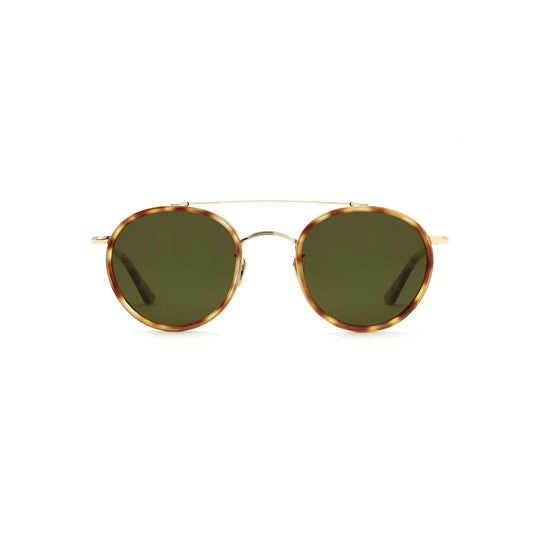 Krewe "Porter" Sunglasses-Sunglasses-12K Titanium + Hawksbill-Grass Green (P)-Kevin's Fine Outdoor Gear & Apparel