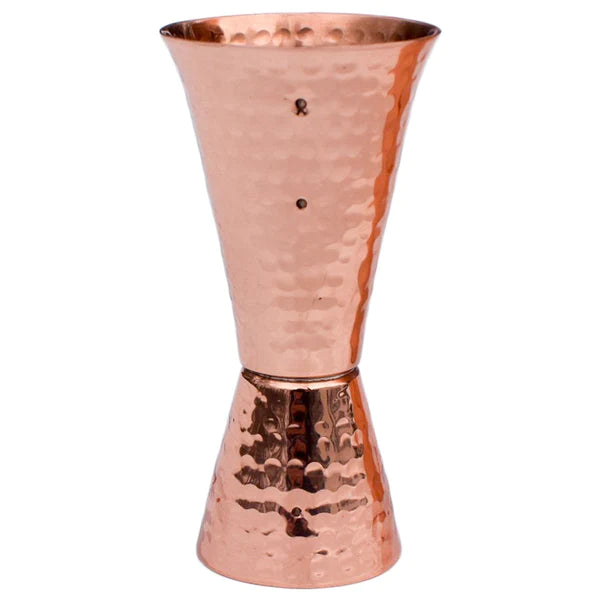 Prince of Scots Premium Hammered Copper Double Sided Jigger-Home/Giftware-Kevin's Fine Outdoor Gear & Apparel