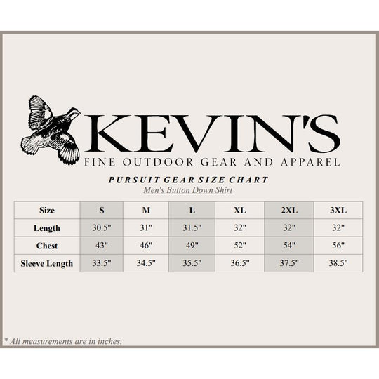 Pursuit Gear Stalker Button Down Shirt-Men's Clothing-Kevin's Fine Outdoor Gear & Apparel