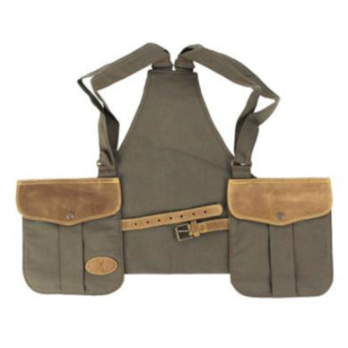 Browning Upland Canvas Vest-Hunting/Outdoors-Olive-Kevin's Fine Outdoor Gear & Apparel