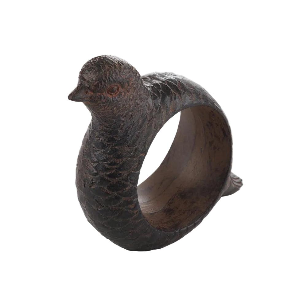 Kevin's Pheasant and Quail Napkin Rings-Home/Giftware-Quail - Brown Resin-Kevin's Fine Outdoor Gear & Apparel