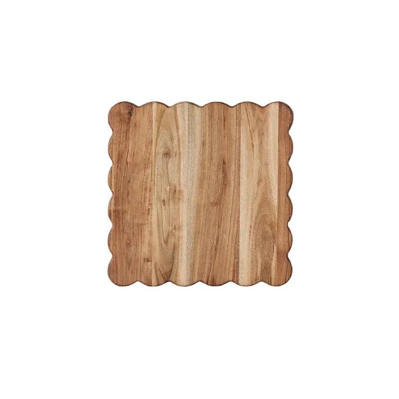 Square Scalloped Cutting Board-Home/Giftware-12" M-Kevin's Fine Outdoor Gear & Apparel