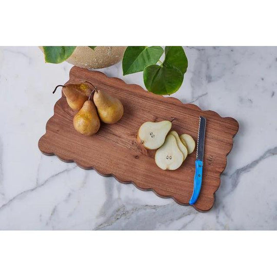 Scalloped Rectangle Cutting Board-Home/Giftware-Kevin's Fine Outdoor Gear & Apparel