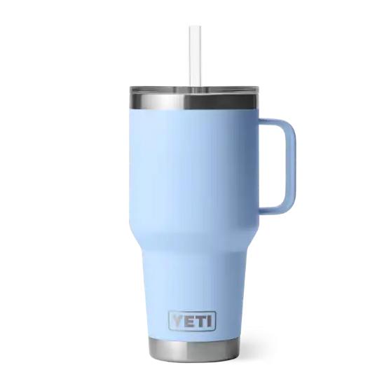 YETI Rambler 35 oz Mug with Straw Lid-Hunting/Outdoors-Big Sky Blue-Kevin's Fine Outdoor Gear & Apparel