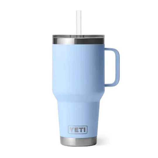 YETI Rambler 35 oz Mug with Straw Lid-Hunting/Outdoors-Big Sky Blue-Kevin's Fine Outdoor Gear & Apparel