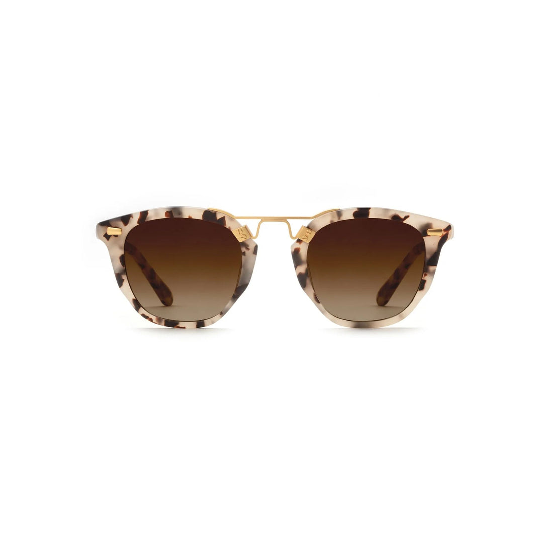 Krewe "Beau" Sunglasses-Sunglasses-Matte Oyster 24K-Amber Gradient (P)-Kevin's Fine Outdoor Gear & Apparel