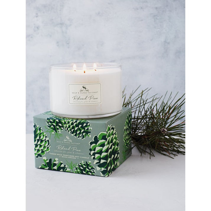 Roland Pine 18 oz Three-Wick Candle-Home/Giftware-Kevin's Fine Outdoor Gear & Apparel