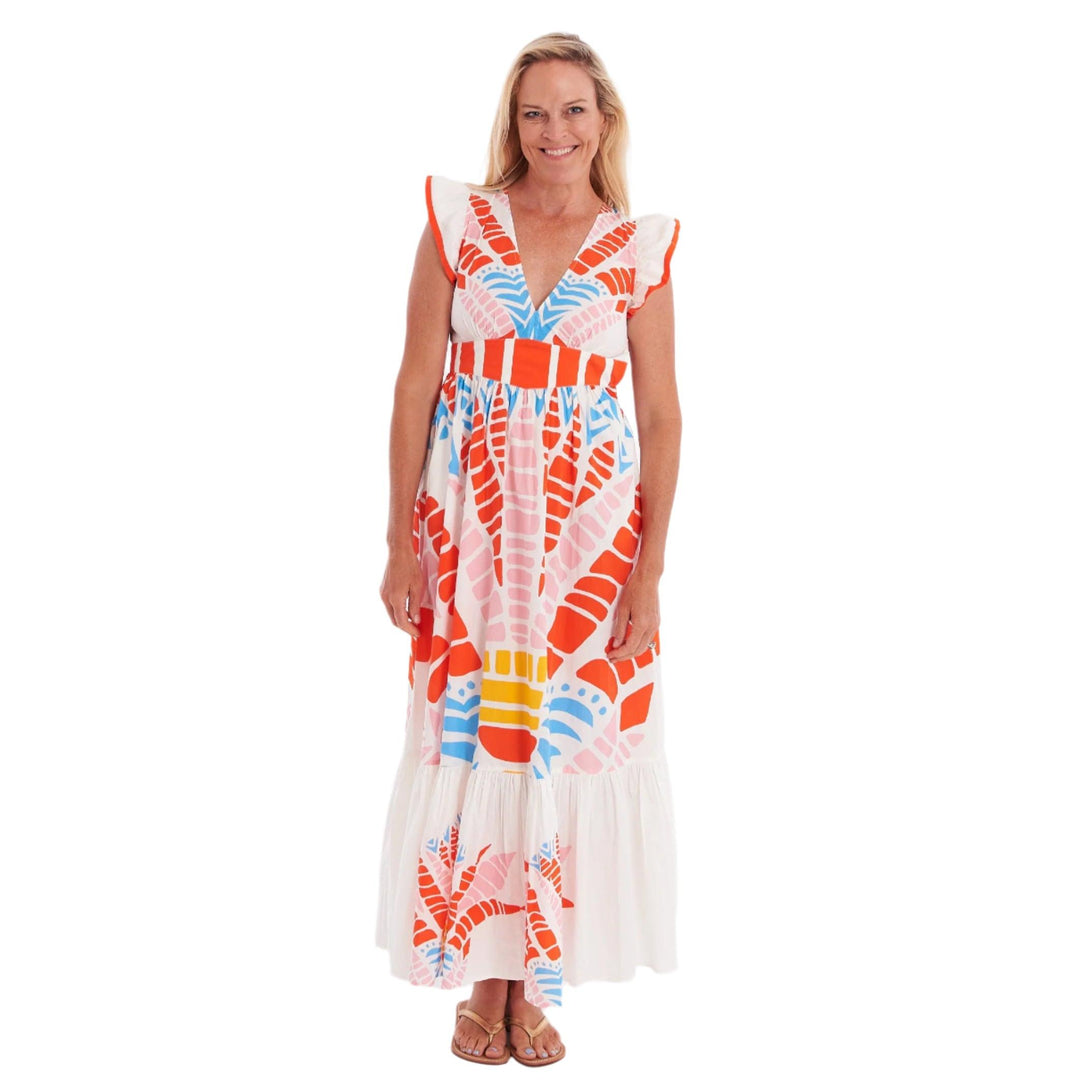 CK Bradley "Henning" Dress-Women's Clothing-Papyrus Punch-XS-Kevin's Fine Outdoor Gear & Apparel