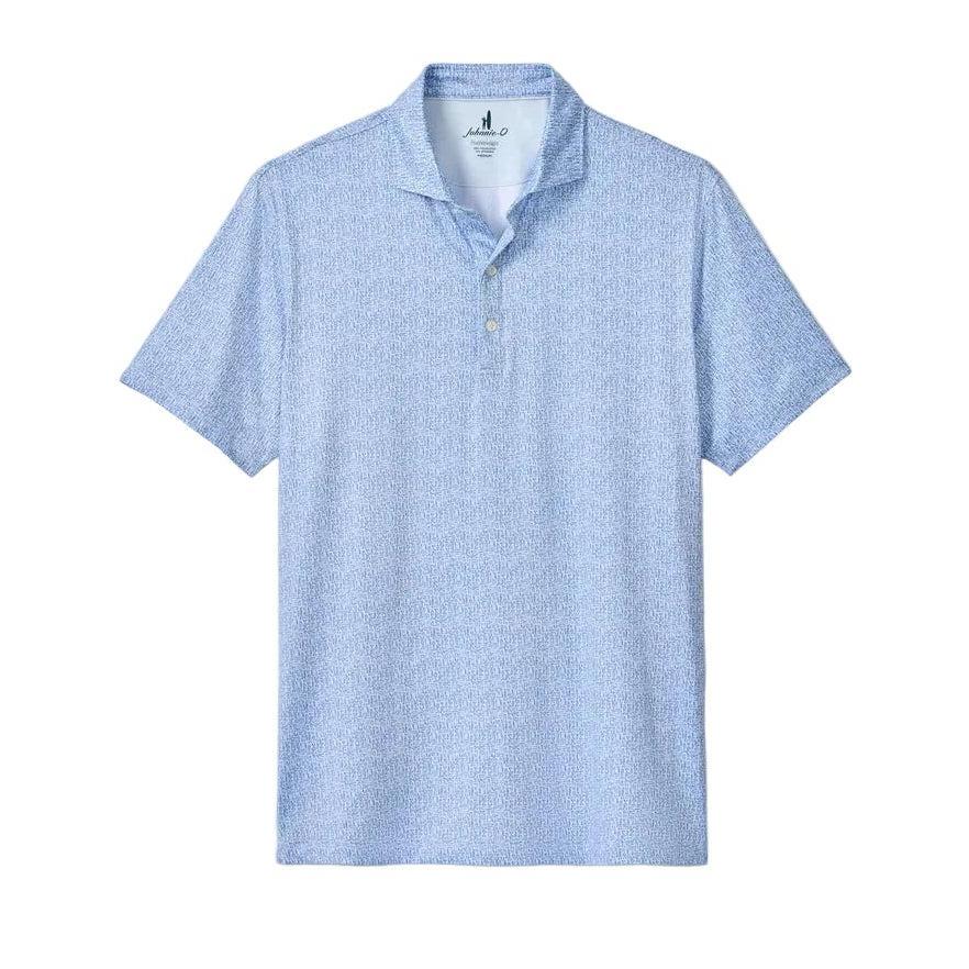 Johnnie-O Popping Tops Featherweight Performance Polo-Men's Clothing-Malibu-S-Kevin's Fine Outdoor Gear & Apparel
