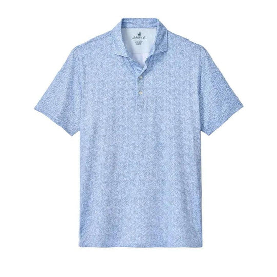 Johnnie-O Popping Tops Featherweight Performance Polo-Men's Clothing-Malibu-S-Kevin's Fine Outdoor Gear & Apparel