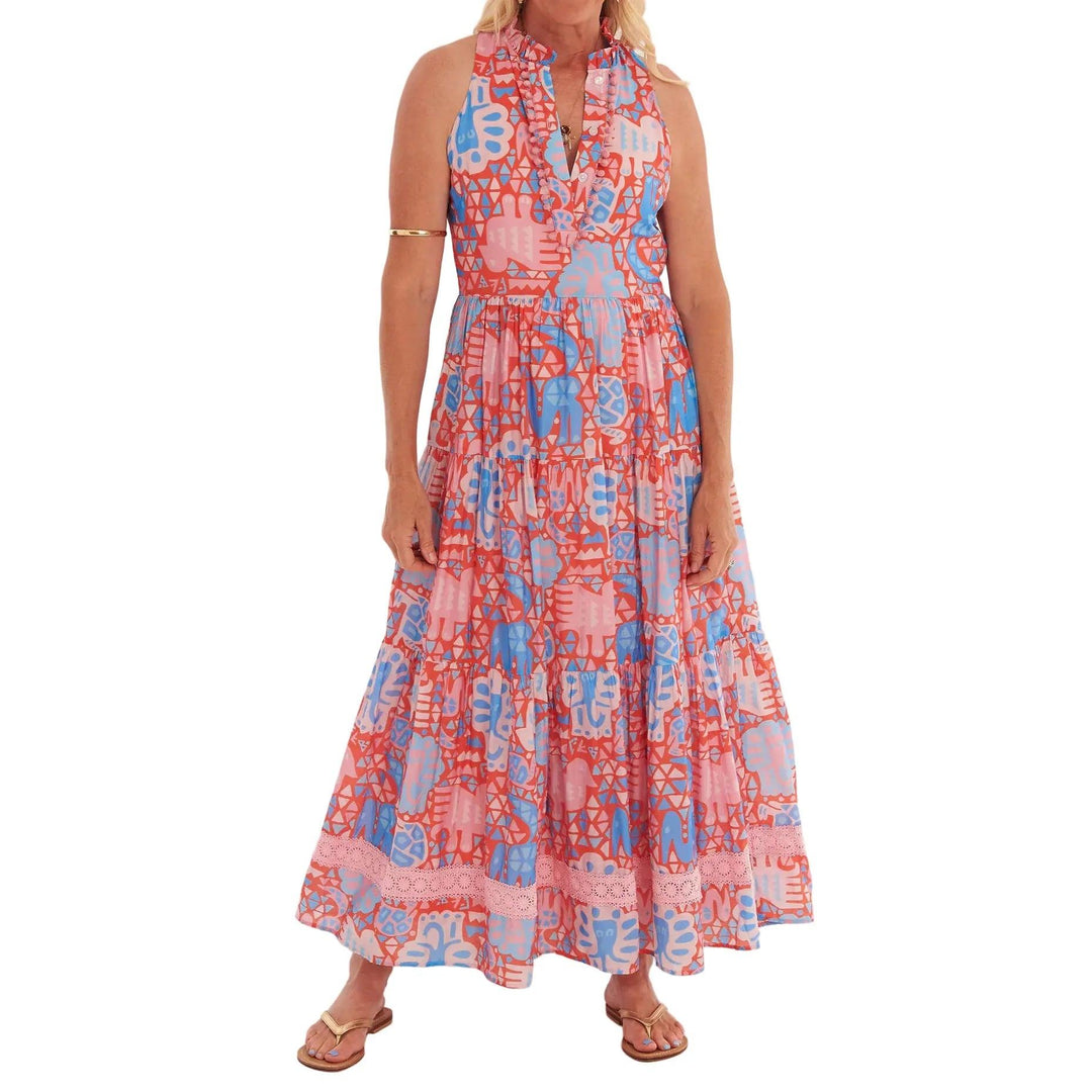 CK Bradley Women's Birdie Dress-Women's Clothing-Menagerie Cotton Candy-XS-Kevin's Fine Outdoor Gear & Apparel