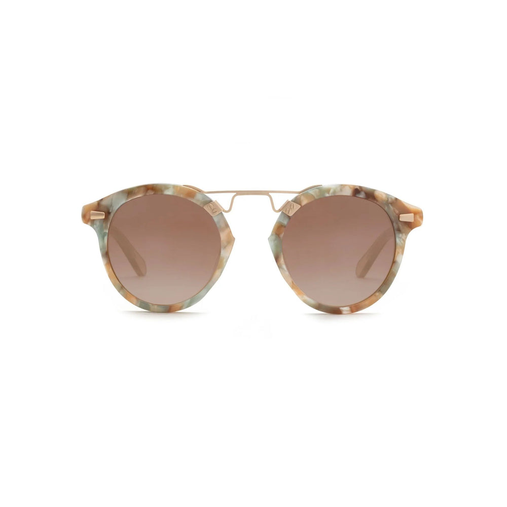 Krewe "STL II " Sunglasses-Sunglasses-Pearlescent + Sweet Tea 12K-Amber Gradient Mirrored-Kevin's Fine Outdoor Gear & Apparel