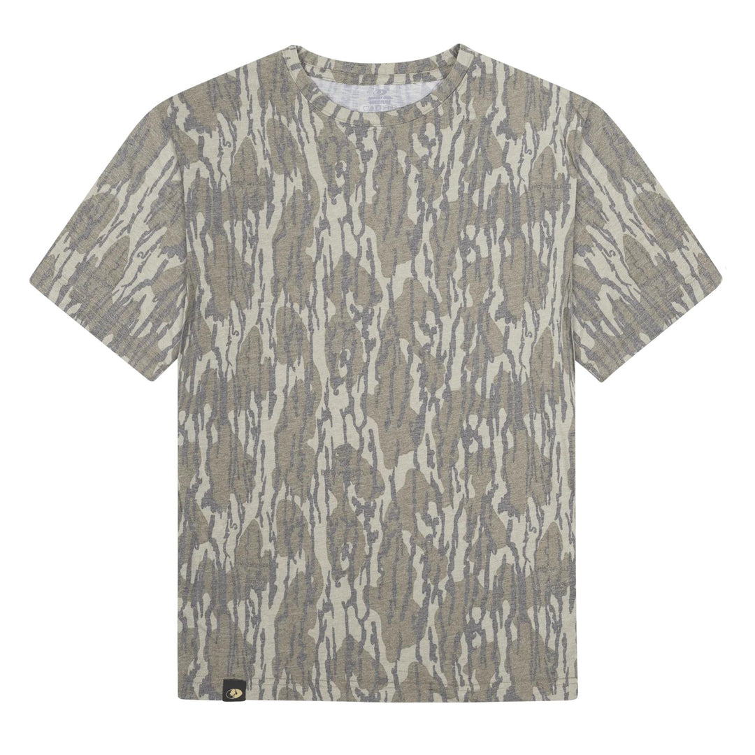 Mossy Oak Children's Tri Blend Washed Camo T-Shirt-Men's Clothing-Kevin's Fine Outdoor Gear & Apparel