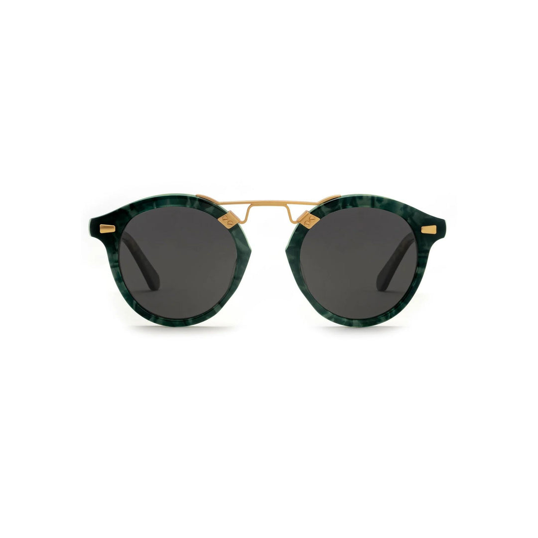 Krewe "STL II " Sunglasses-Sunglasses-Grey Ivy 24K Polarized-Grey (P)-Kevin's Fine Outdoor Gear & Apparel