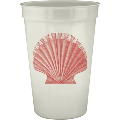 Alexa Pulitzer Pearlized 16 oz cups 12 pk-Home/Giftware-SCALLOP-Kevin's Fine Outdoor Gear & Apparel