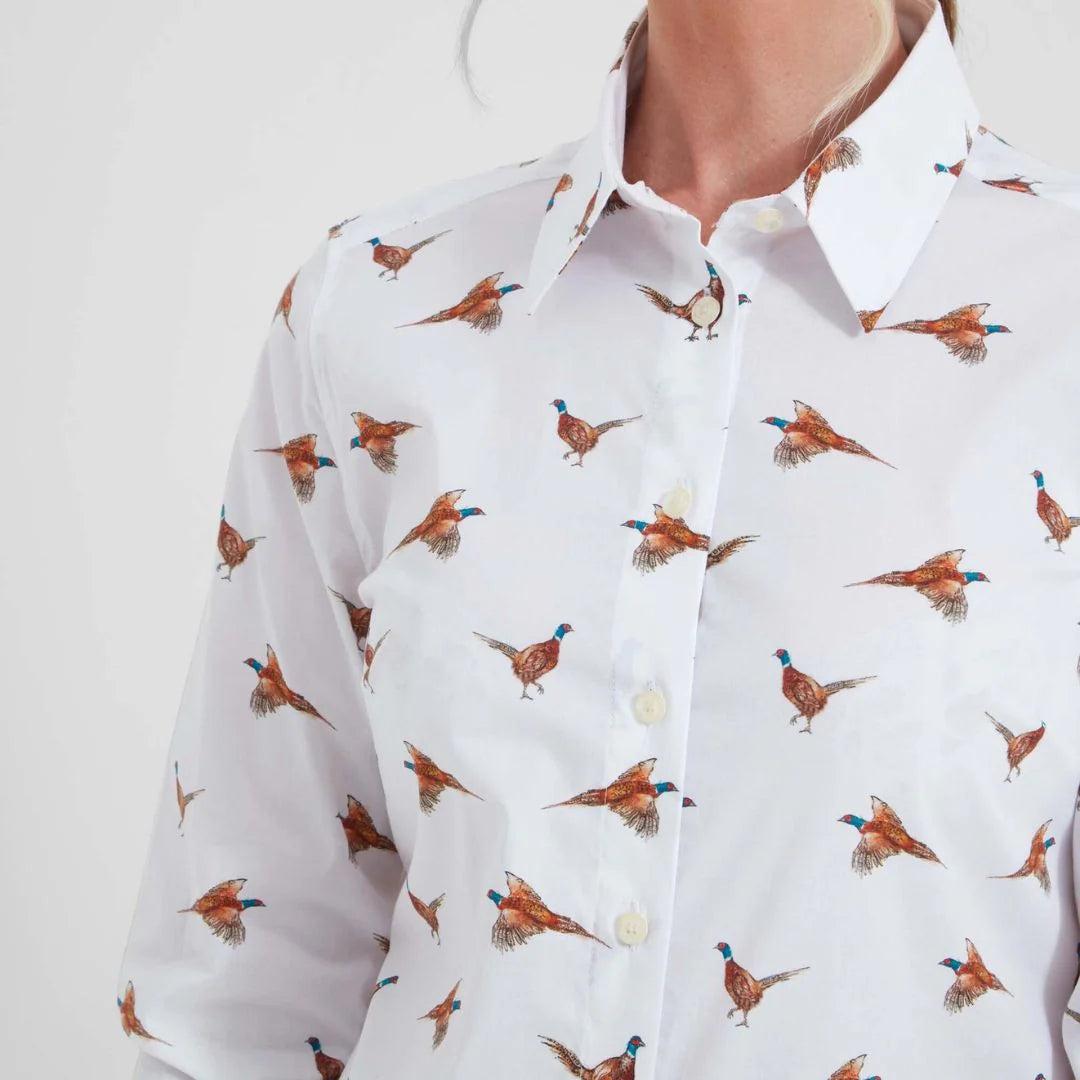 Schoffel Ladies Norfolk Shirt-Women's Clothing-Kevin's Fine Outdoor Gear & Apparel