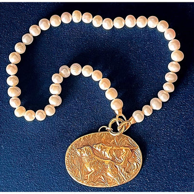 The Hunt Dog Pearl Necklace-WOMEN-Kevin's Fine Outdoor Gear & Apparel