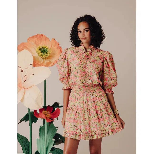 Love the Label Zita Mini Dress-Women's Clothing-Ramesa Floral Print-XS-Kevin's Fine Outdoor Gear & Apparel