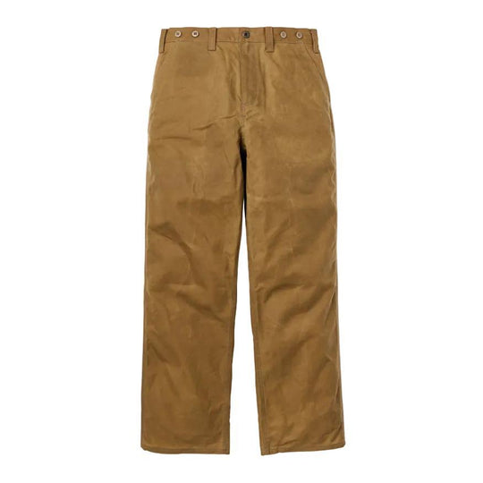 Filson Oil Single Tin Pants-Men's Clothing-Dark Tan-30-32-Kevin's Fine Outdoor Gear & Apparel