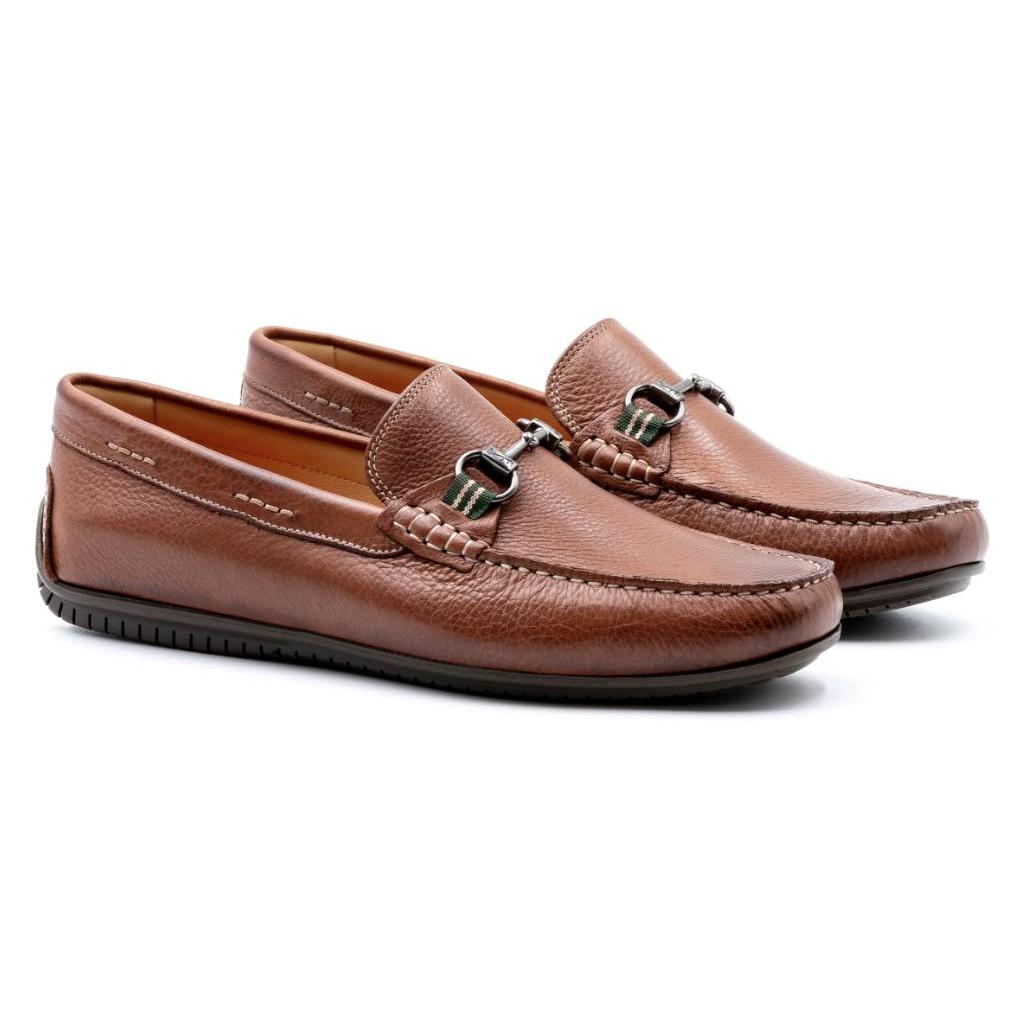 Martin Dingman Horse Bit Tumbled Glove Leather Shoe-Men's Footwear-Havana-8-Kevin's Fine Outdoor Gear & Apparel
