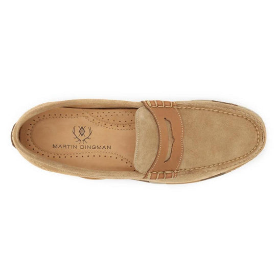 Martin Dingman Bill Suede Penny Loafers-Men's Footwear-Kevin's Fine Outdoor Gear & Apparel