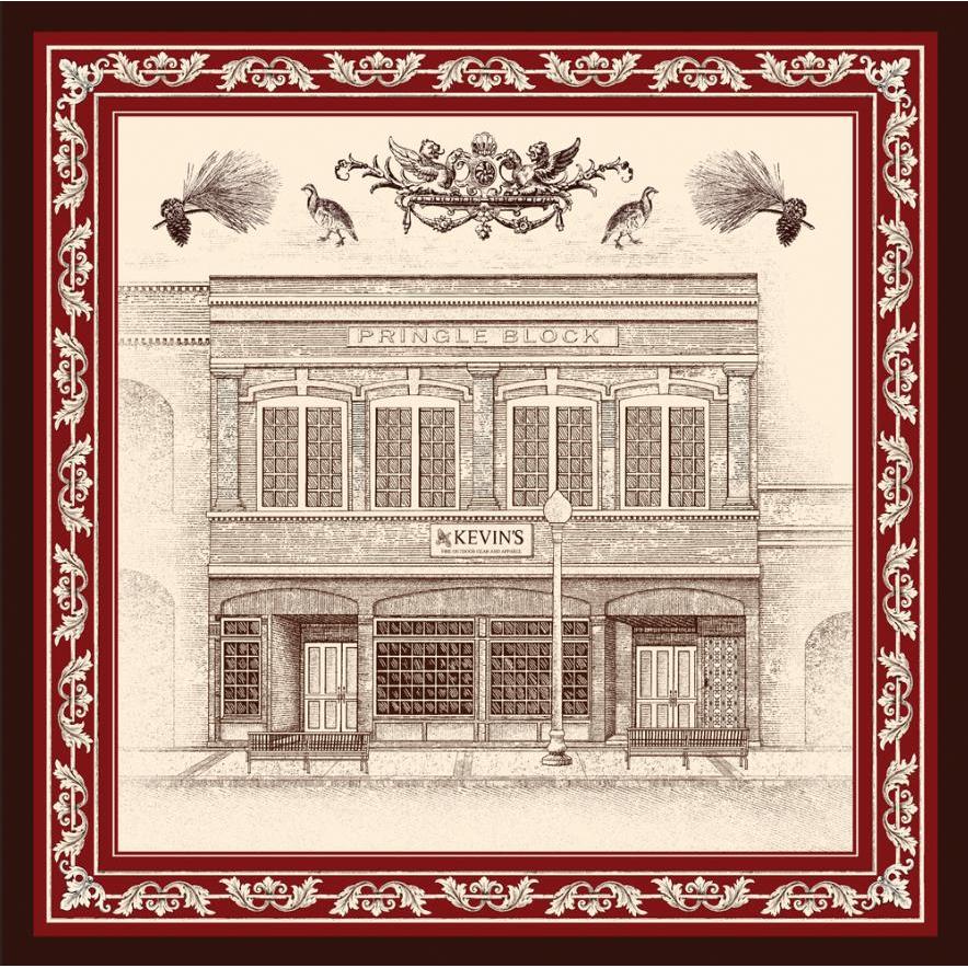 Kevin's Store Silk Pocket Square-Liquidate-RED-Kevin's Fine Outdoor Gear & Apparel