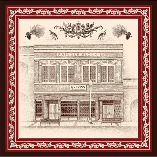 Kevin's Store Silk Pocket Square-Liquidate-RED-Kevin's Fine Outdoor Gear & Apparel