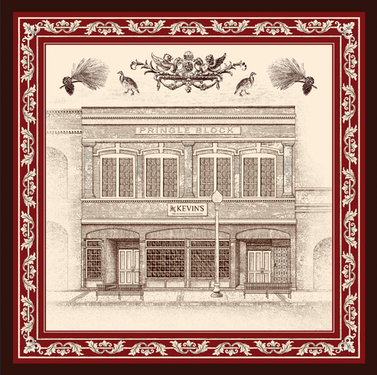 Kevin's Store Silk Pocket Square-Liquidate-RED-Kevin's Fine Outdoor Gear & Apparel