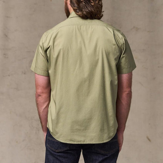 Filson Men's Washed Short Sleeve Feather Cloth Shirt-Men's Clothing-Kevin's Fine Outdoor Gear & Apparel