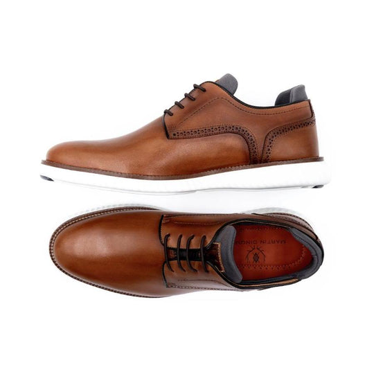 Martin Dingman Countryaire Saddle Leather Plain Toe Shoes-Men's Footwear-Kevin's Fine Outdoor Gear & Apparel