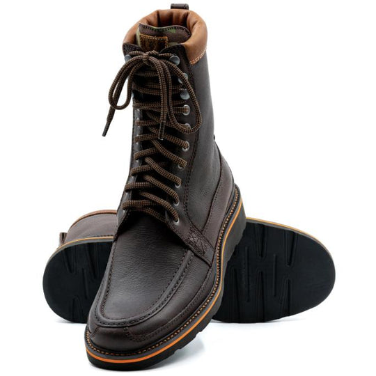 Martin Dingman Laverack Oiled Saddle Leather Field Boots-Men's Footwear-Kevin's Fine Outdoor Gear & Apparel