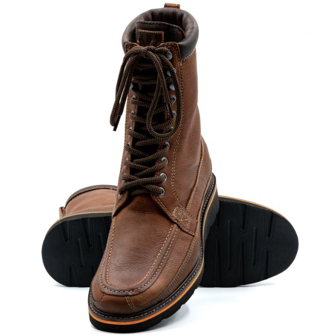 Martin Dingman Laverack Oiled Saddle Leather Field Boots-Men's Footwear-Kevin's Fine Outdoor Gear & Apparel