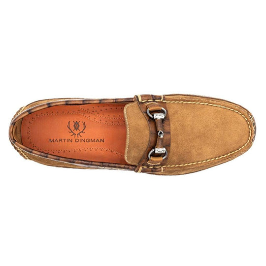 Martin Dingman Monte Carlo Water-Repellent Suede Horse Bit Loafer-Men's Footwear-Kevin's Fine Outdoor Gear & Apparel