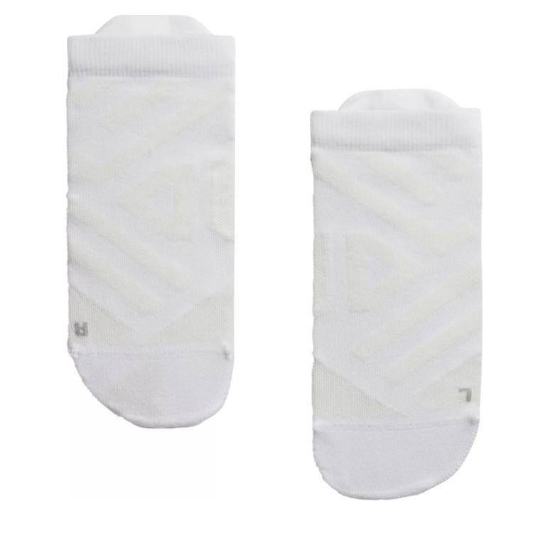 On Running Men's Performance Low Sock-Men's Footwear-White | Ivory-M-Kevin's Fine Outdoor Gear & Apparel