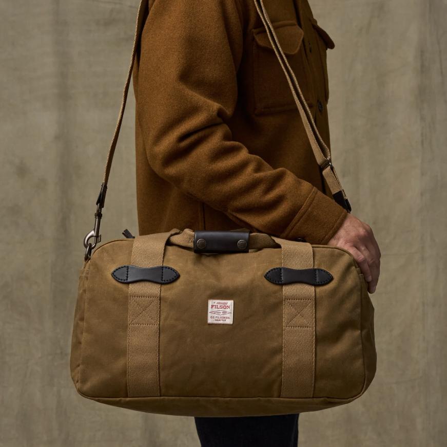 Filson Tin Cloth Small Duffle Bag-Luggage-Kevin's Fine Outdoor Gear & Apparel