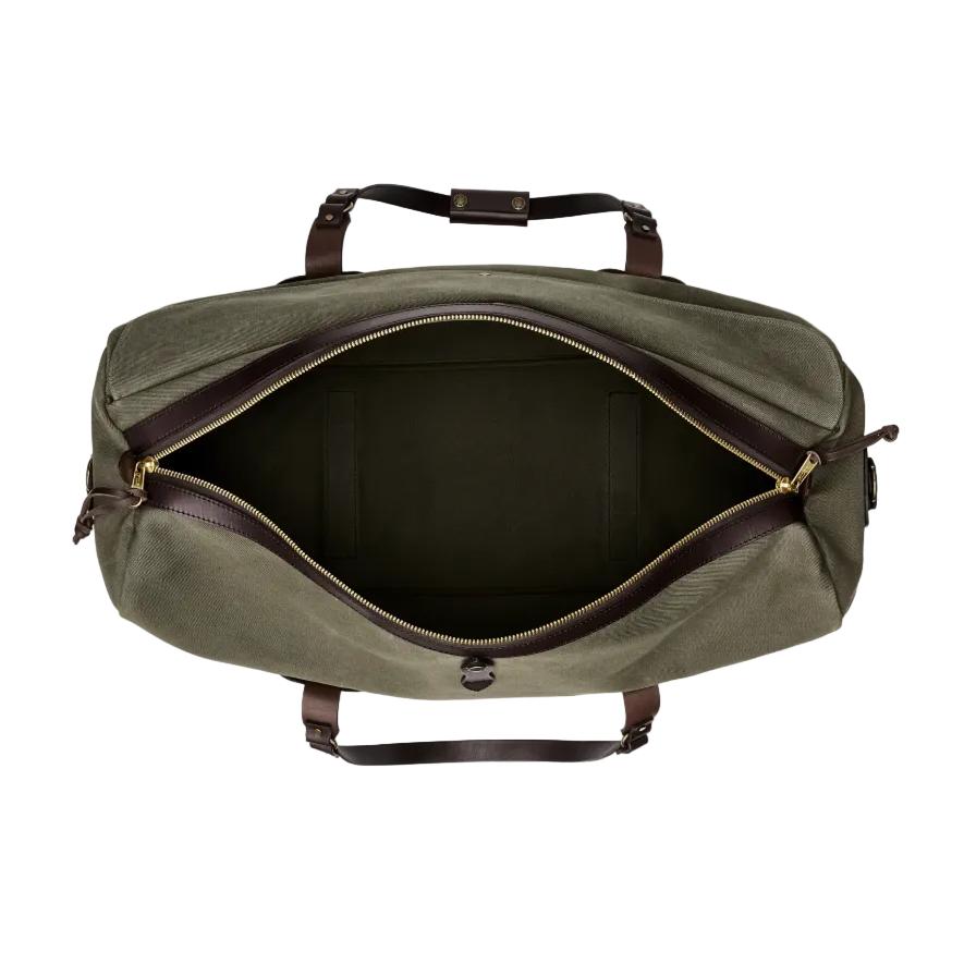 filson tackle bag Medium Rugged Twill Duffle in Black foam fly tray Filson 240 bag. 10 year