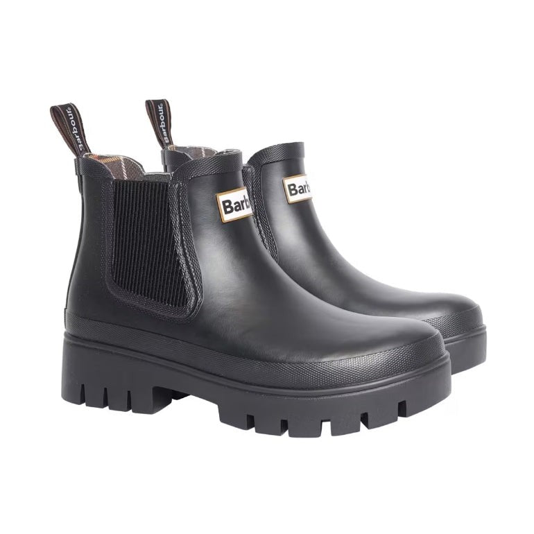 Barbour Women's Halton Boot-Women's Footwear-Black-4-Kevin's Fine Outdoor Gear & Apparel