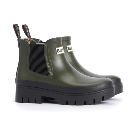 Barbour Women's Halton Boot-Women's Footwear-Olive-4-Kevin's Fine Outdoor Gear & Apparel